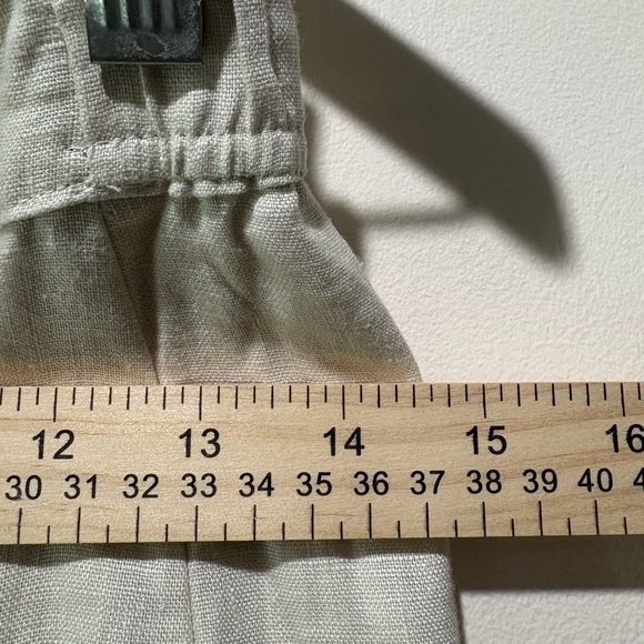 Tahari Xs‎ 100% Linen Skirt Women’s Skort Button Accents - Picture 7 of 8